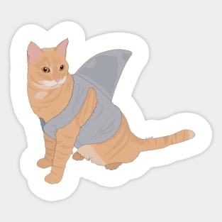 Shark Cat Sticker